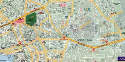 Street map Antalya