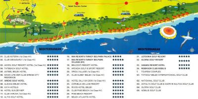 Map belek
